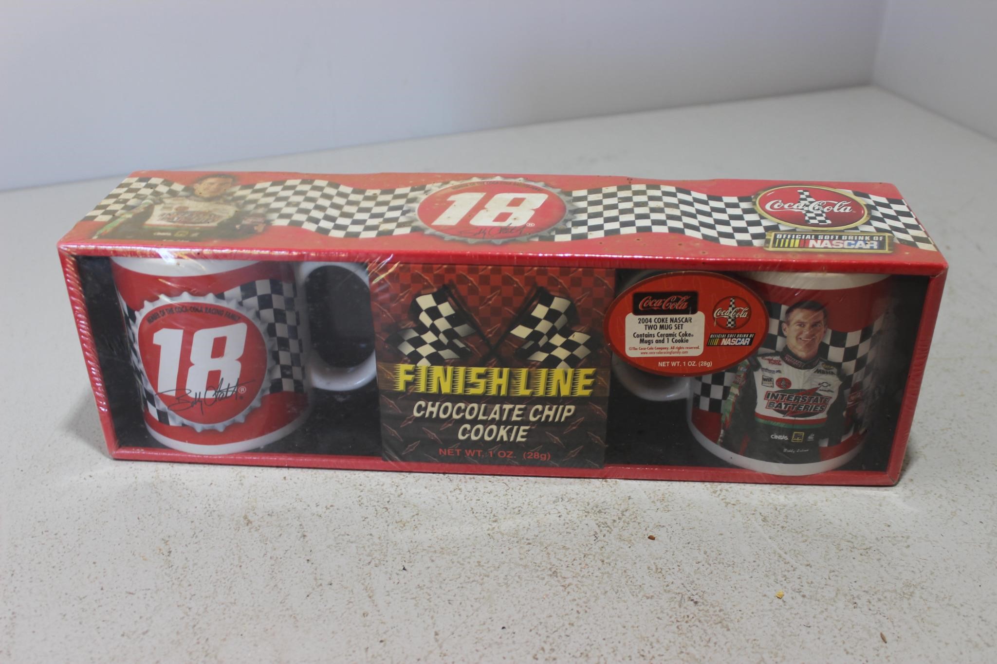 Coke Nascar two Mug Set