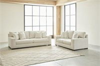 Ashley Maggie Sofa and Love Seat Set