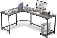N8639 L-Shaped Desk 58 Computer DeskBlack Oak