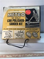 Vintage Metro car polisher and sander kit