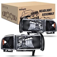 Nilight Replacement Headlight Assembly for