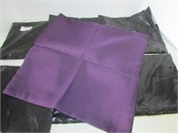 DIY Purple Throw Pillow Covers 18x18"