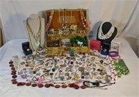 Over 200 Pcs- Vintage  Jewelry & Misc