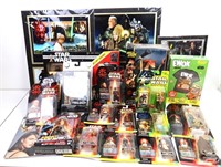 HUGE LOT OF STAR WARS TOYS & MORE!