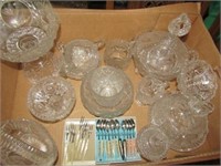 clear glass pieces