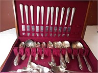 Harmony House Silver Plate Set + extras