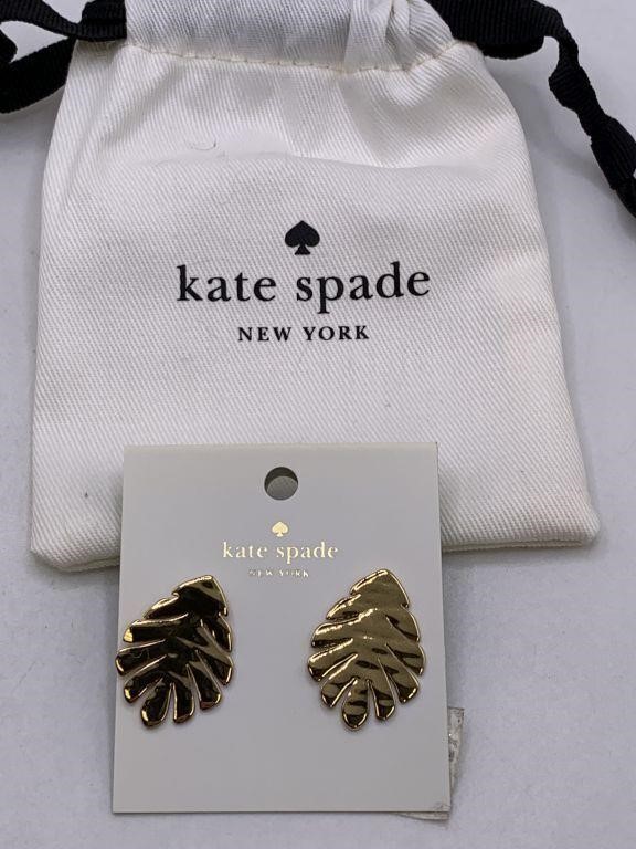 NEW KATE SPADE PIERCED EARRINGS