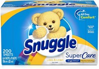 D1)Snuggle SuperCare Fabric Softener Dryer Sheets,