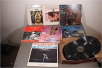 Lot of 7 Vintage LPs & 29 Records Various Titles