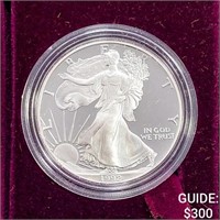 1992-S Silver Eagle