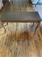 ANTIQUE WOOD PIANO BENCH (AS IS)