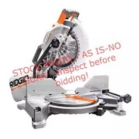 RIDGID 15 Amp 10 in. Corded Dual Bevel Miter Saw