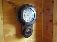 Vintage Wall Clock Made in Tokyo w/Key