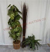Artificial Tree, Plant & Decorative Sticks