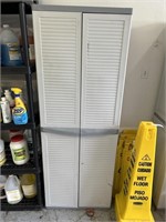 Plastic Cabinet - 69” x 25” T