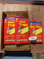 (3) Glue Traps