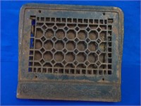 Antique Cast Iron Wall Mount Heating Grate