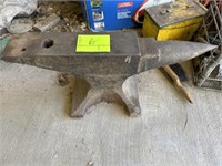 27in x 4in x 12 in large anvil.