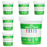 5 Pack Easy@Home 12 Panel Drug Test Cup Kit with