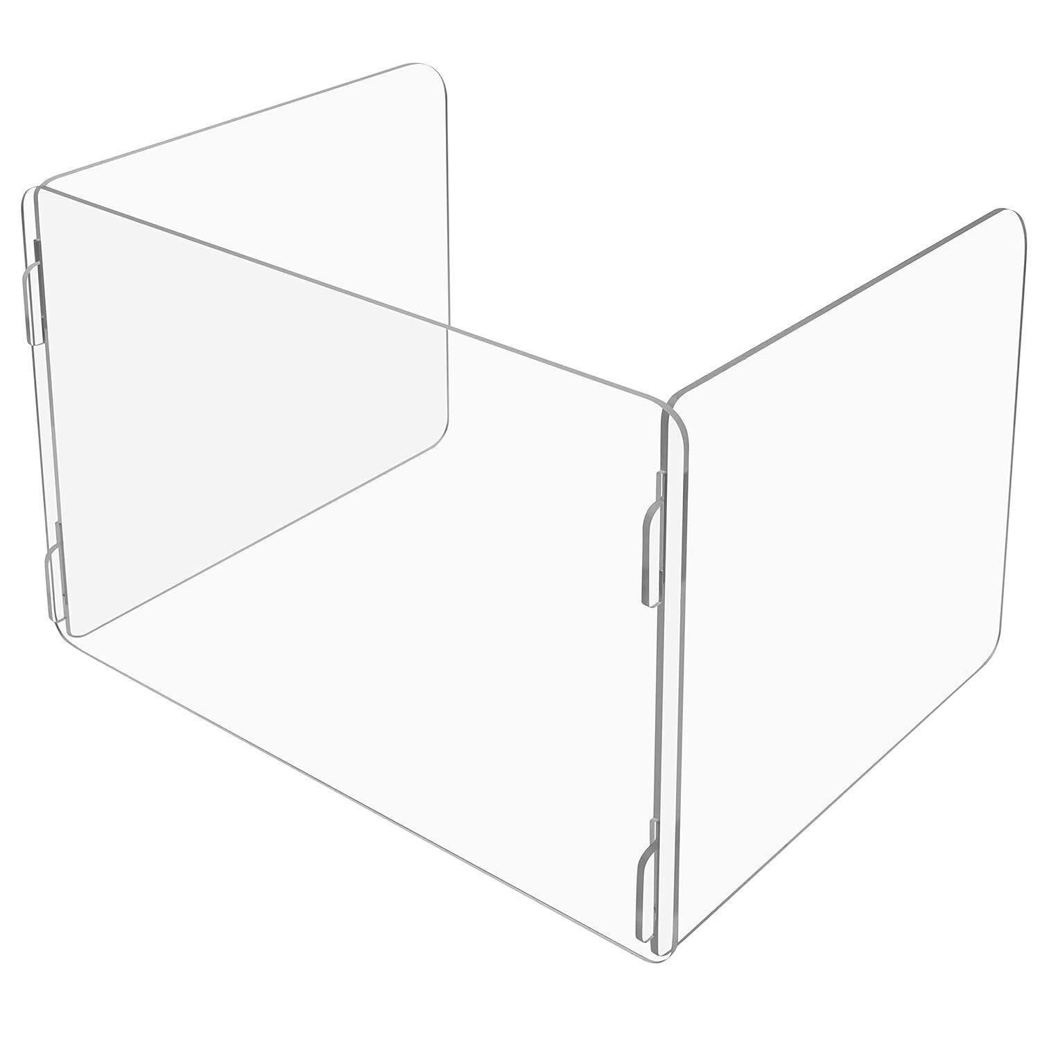 Clear U-Shape Divider - 24W x 12D x 48H