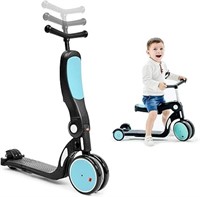 Kick Scooter For Kids, 5-in-1 Kids Kick Scooter, A