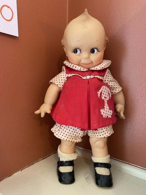 VINTAGE KEWPIE DOLL 11 1/2" MADE BY CAMEO