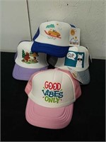 Four new high desert gear kids baseball hats