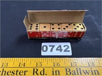 Vintage Bakelite Dice