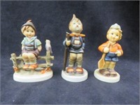 3PC HUMMEL FIGURINES 4.5"T