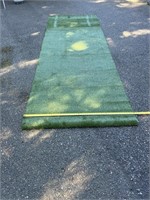 Green artificial grass