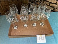 Set of Wine Glasses