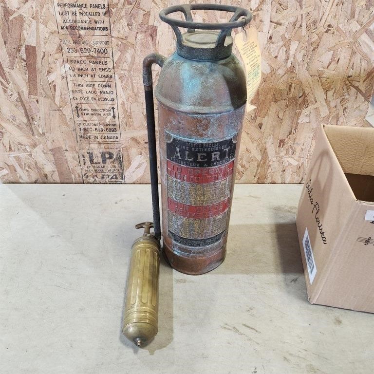 2- Antique Fire Extinguishers