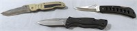 3 PC POCKET KNIFE SET*ROSTFREI*FROST +1