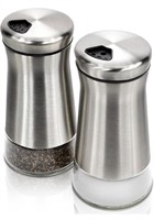 GORGEOUS SALT AND PEPPER SHAKERS WITH ADJUSTABLE