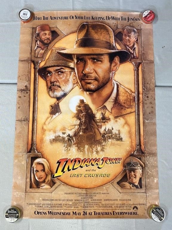 Indiana Jones and The Last Crusade Movie Poster