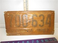 1947 Virginia License Tags