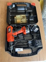 Black & Decker 9.6Volt Battery Drill & Charger