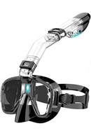 ( Used / For Adults ) Snorkel Mask Foldable Diving