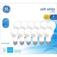 C9300  GE LED Light Bulb, 60 Watt, Soft White, A19