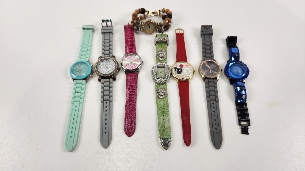 (8) Watches (will need batteries)