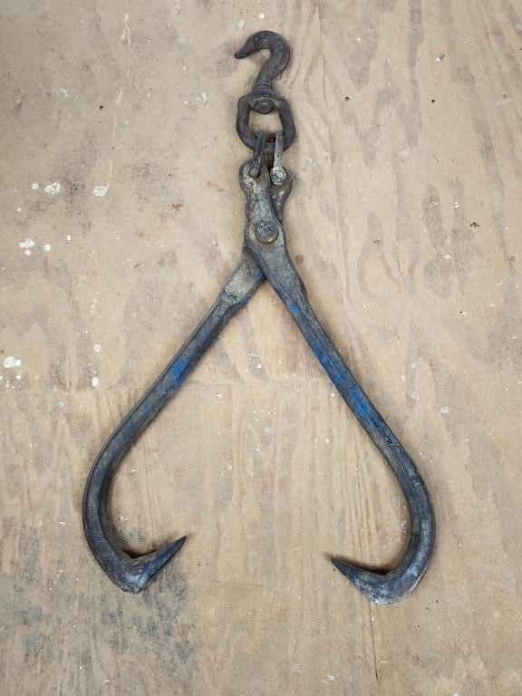 Heavy Steel Log Tongs