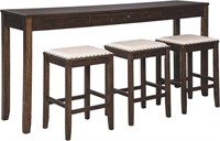 Farmhouse 25" Counter Height Dining Room Table Set