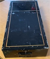 BLACK METAL DEPOSIT BOX / NO SHPPING PICK UP