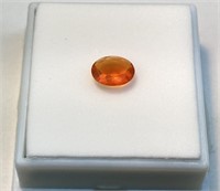 .75ct Avg 8x6mm Oval Mexican Fire Opal