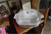 CORNING CASSEROLE WITH LID