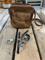 Fossil Leather Purse and Watches