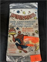 SPIDER MAN 30TH ANNIVERSARY TRADING CARDS -