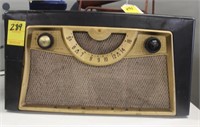 Antique Admiral Radio