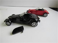 1:32 Scale 2) 1998 Plymouth Prowlers 1 Broke