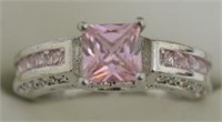 Pink Sapphire Dinner Ring